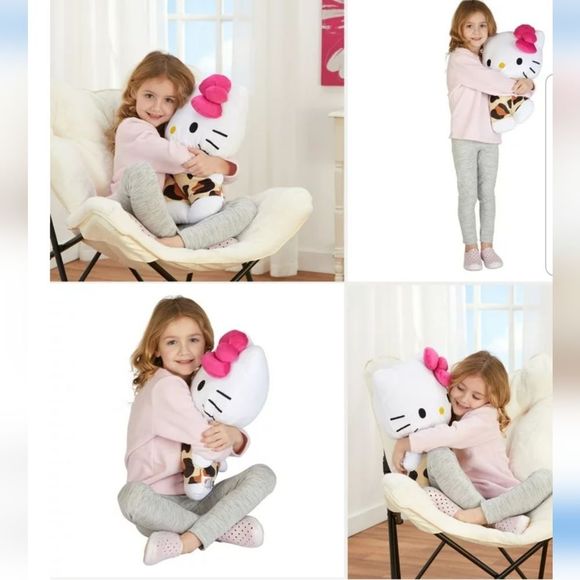 Rare Jungle Hello Kitty Plush Pillow Buddy New with Tags - Picture 14 of 17